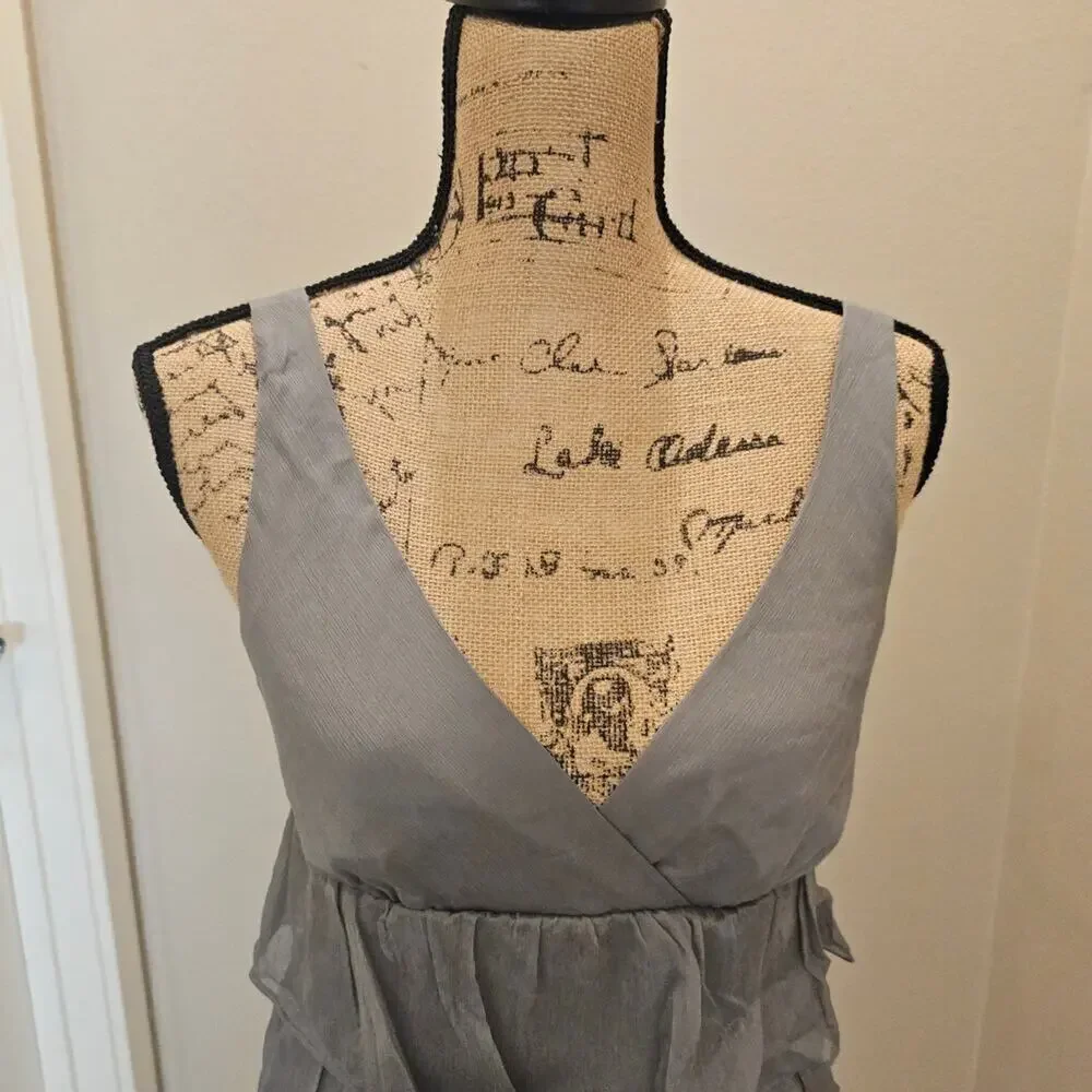 NWT J. Crew Women's Silk Tiered Dress Size 4P
